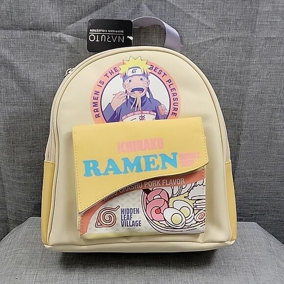 Naruto Icharaku Ramen NWT Mini backpack School Bag Anime